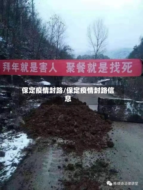 保定疫情封路/保定疫情封路信息-第3张图片