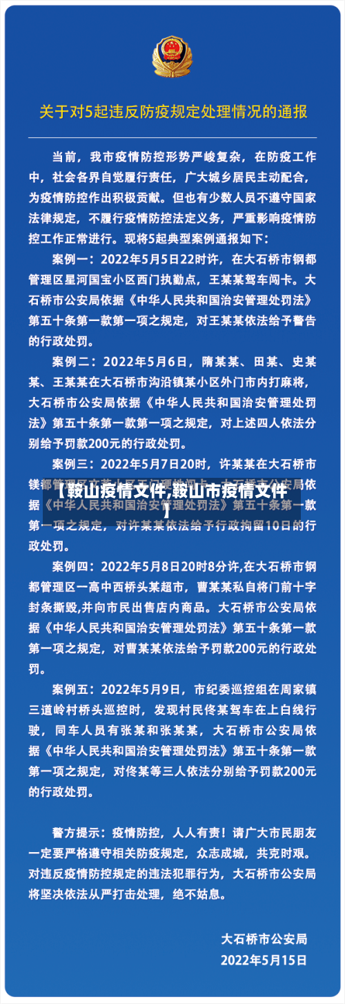 【鞍山疫情文件,鞍山市疫情文件】-第2张图片