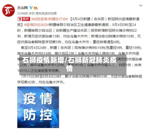 石狮疫情新增/石狮新冠肺炎疫情-第1张图片