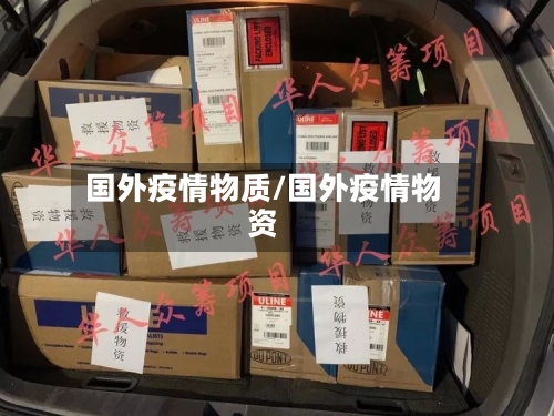 国外疫情物质/国外疫情物资-第2张图片