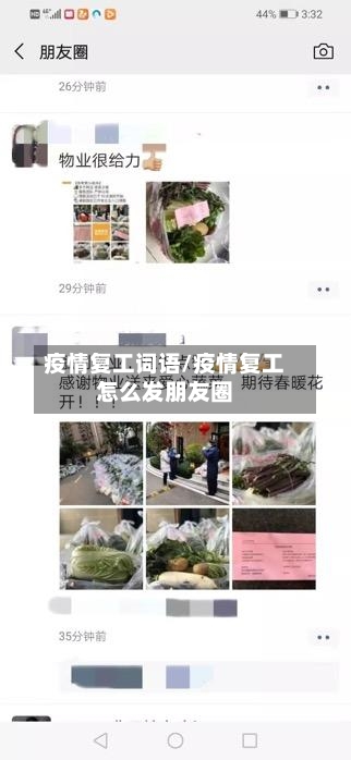 疫情复工词语/疫情复工怎么发朋友圈-第3张图片
