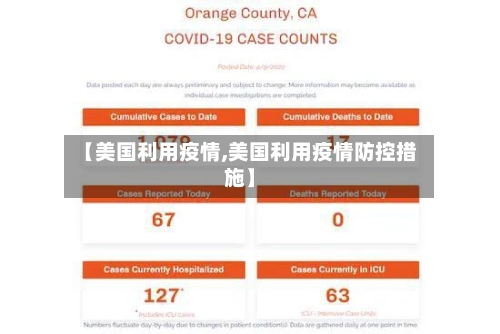 【美国利用疫情,美国利用疫情防控措施】-第3张图片