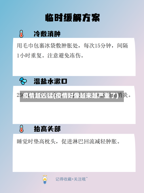 疫情越凶猛(疫情好像越来越严重了)-第1张图片