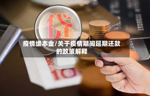 疫情缓本金/关于疫情期间延期还款的政策解释-第3张图片