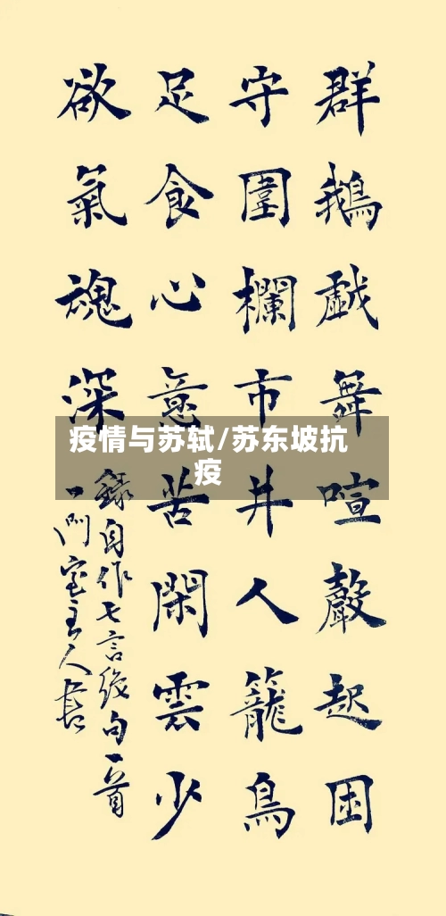 疫情与苏轼/苏东坡抗疫-第2张图片