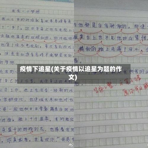 疫情下追星(关于疫情以追星为题的作文)-第3张图片
