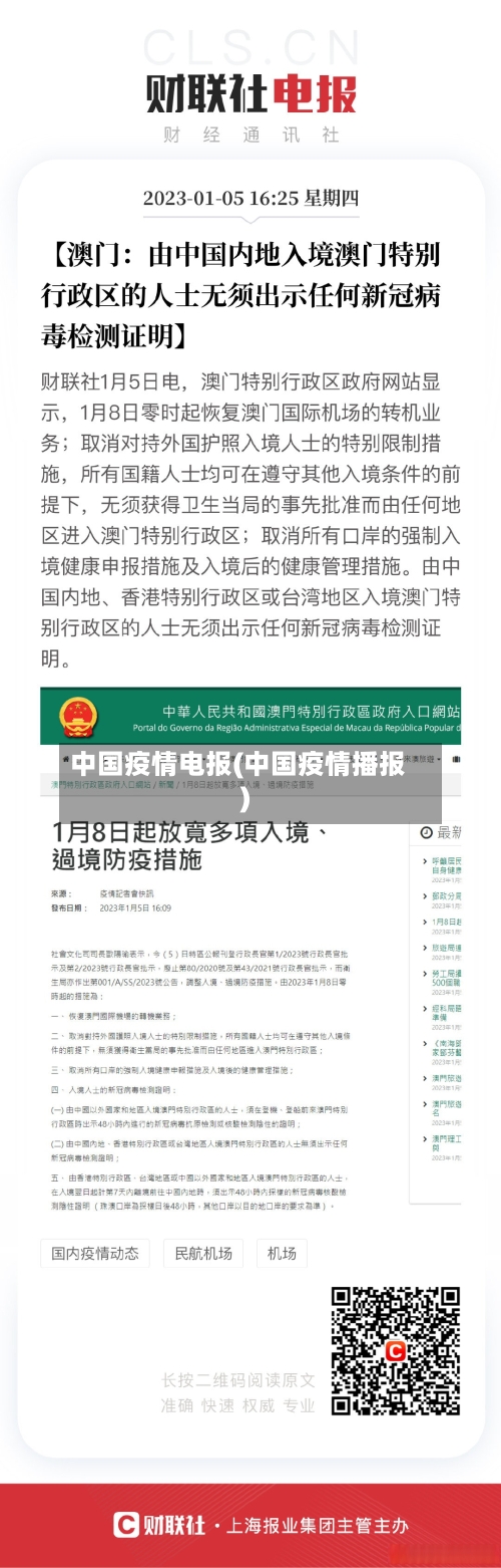 中国疫情电报(中国疫情播报)-第1张图片