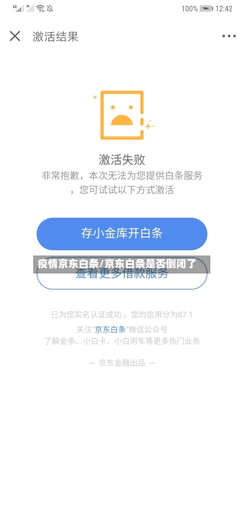疫情京东白条/京东白条是否倒闭了-第2张图片