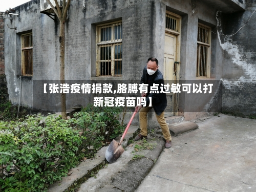 【张浩疫情捐款,胳膊有点过敏可以打新冠疫苗吗】-第2张图片