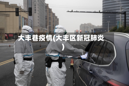 大丰巷疫情(大丰区新冠肺炎)-第2张图片