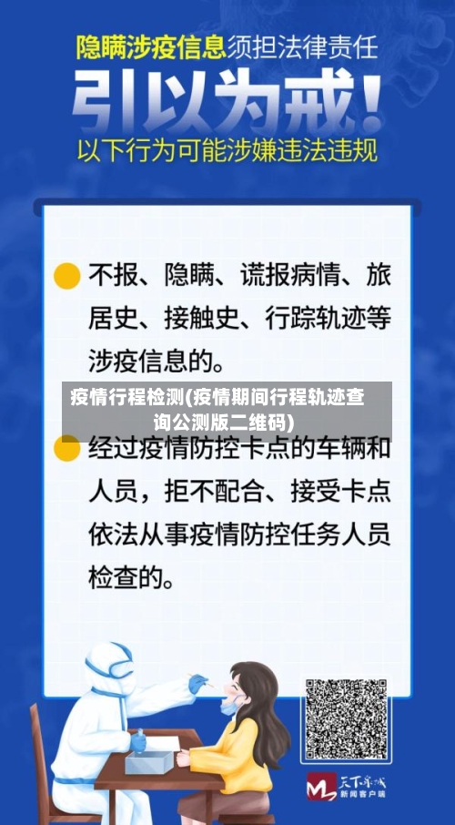 疫情行程检测(疫情期间行程轨迹查询公测版二维码)-第3张图片