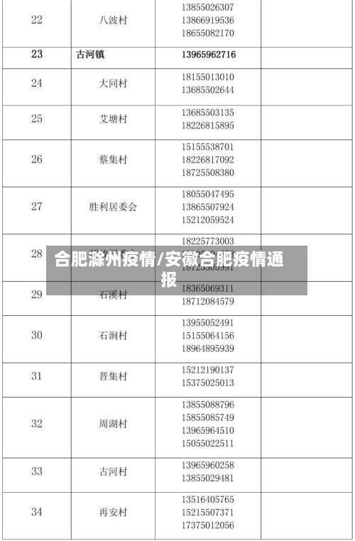 合肥滁州疫情/安徽合肥疫情通报-第2张图片