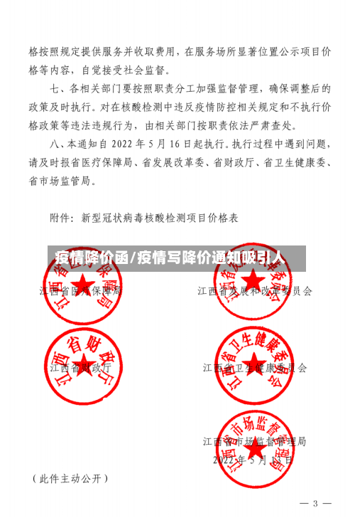 疫情降价函/疫情写降价通知吸引人-第2张图片