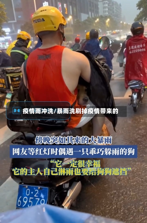 疫情雨冲洗/暴雨洗刷掉疫情带来的-第2张图片
