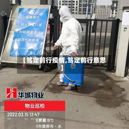 【笃定前行疫情,笃定前行意思】-第2张图片
