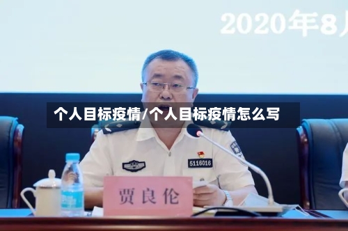 个人目标疫情/个人目标疫情怎么写-第2张图片