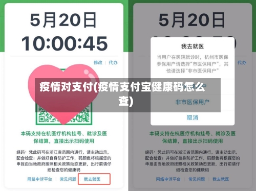 疫情对支付(疫情支付宝健康码怎么查)-第1张图片