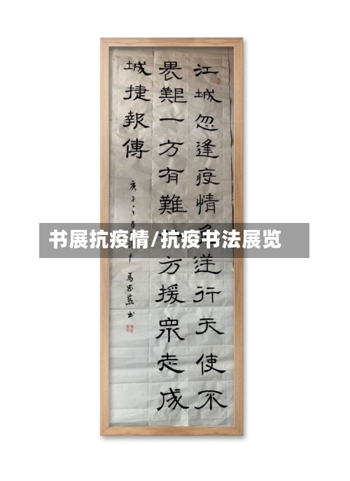 书展抗疫情/抗疫书法展览-第2张图片