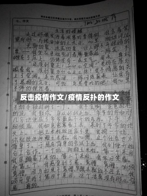 反击疫情作文/疫情反扑的作文-第3张图片