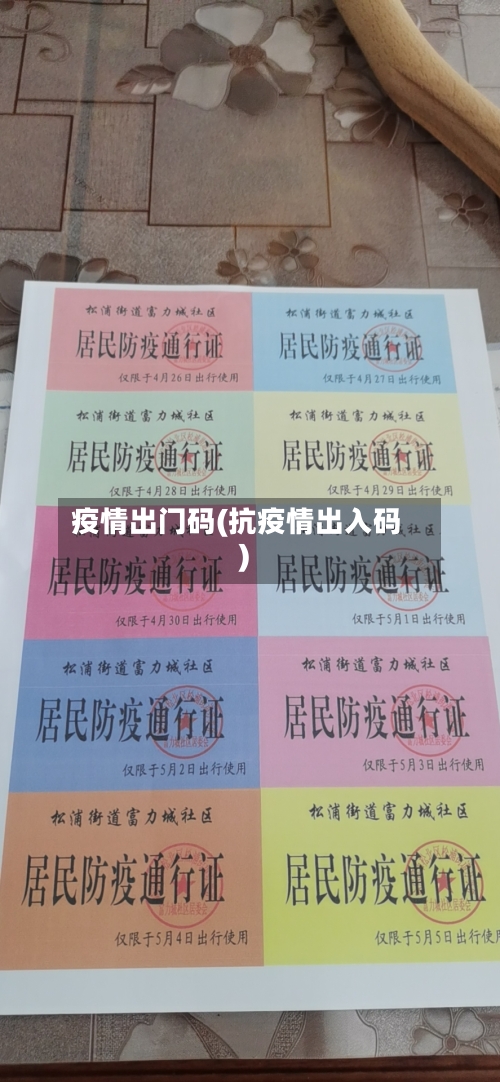 疫情出门码(抗疫情出入码)-第3张图片