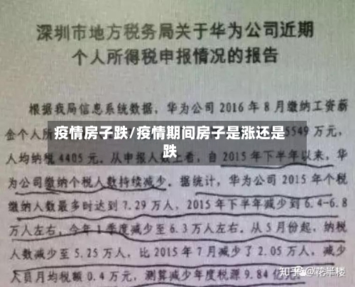 疫情房子跌/疫情期间房子是涨还是跌-第3张图片