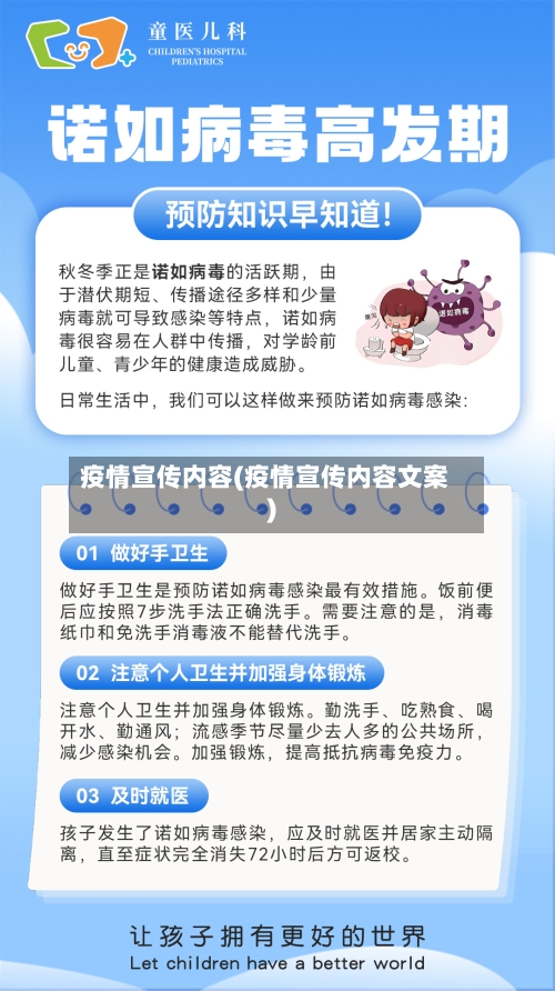疫情宣传内容(疫情宣传内容文案)-第1张图片