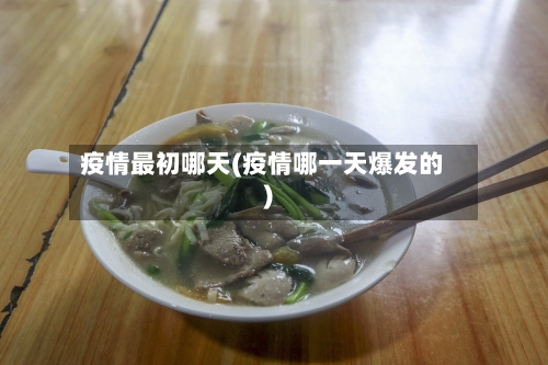 疫情最初哪天(疫情哪一天爆发的)-第2张图片