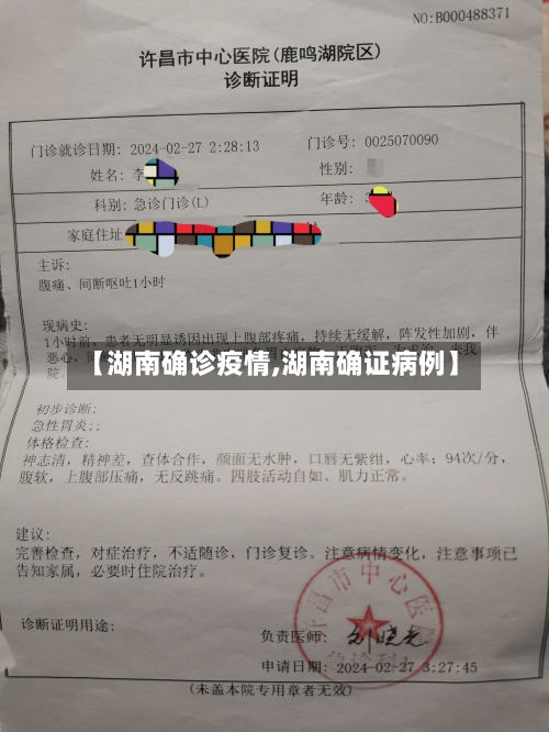 【湖南确诊疫情,湖南确证病例】-第2张图片