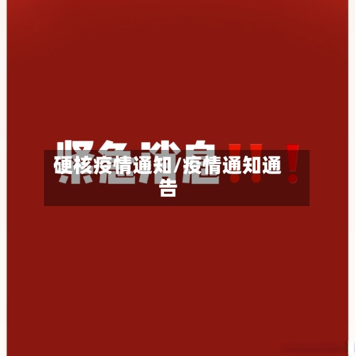 硬核疫情通知/疫情通知通告-第2张图片