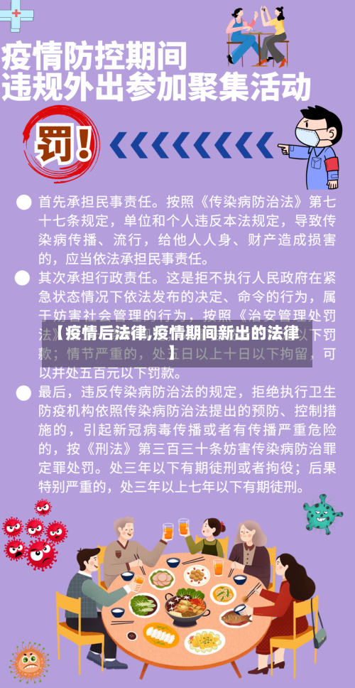 【疫情后法律,疫情期间新出的法律】-第2张图片