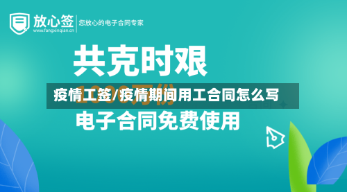 疫情工签/疫情期间用工合同怎么写-第2张图片