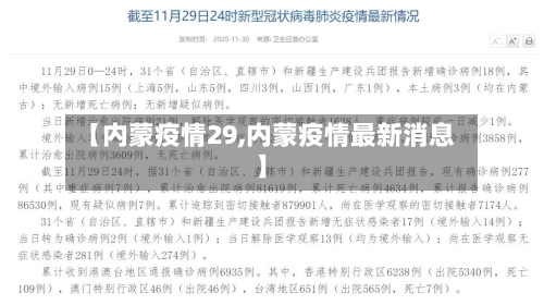【内蒙疫情29,内蒙疫情最新消息】-第2张图片