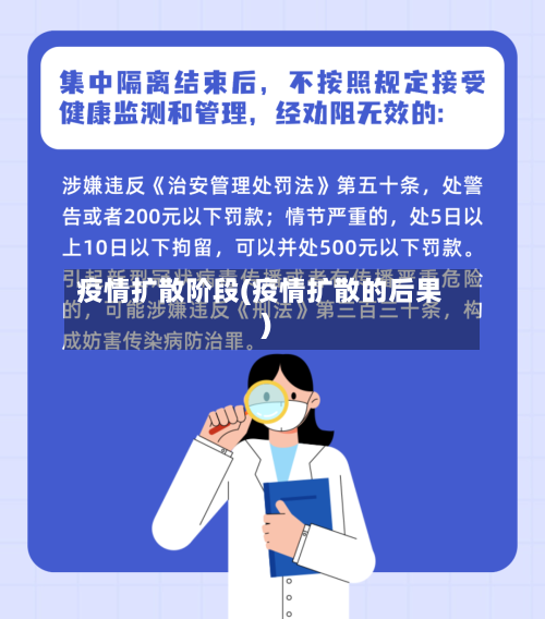 疫情扩散阶段(疫情扩散的后果)-第1张图片