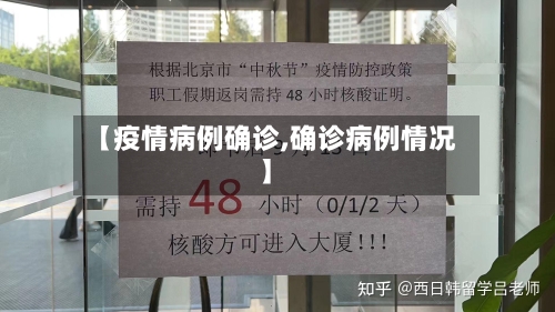 【疫情病例确诊,确诊病例情况】-第1张图片