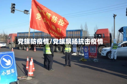 党旗防疫情/党旗飘扬抗击疫情-第1张图片