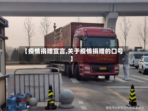【疫情捐赠宣言,关于疫情捐赠的口号】-第3张图片