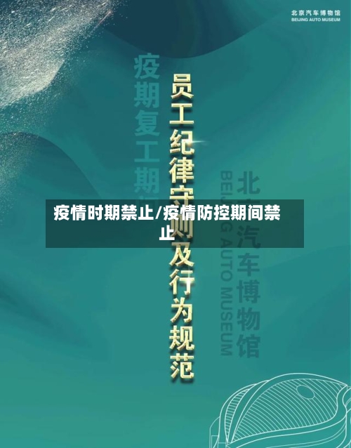 疫情时期禁止/疫情防控期间禁止-第2张图片