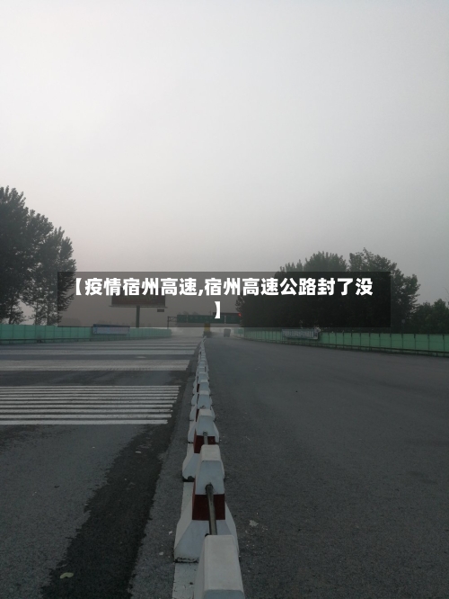 【疫情宿州高速,宿州高速公路封了没】-第2张图片