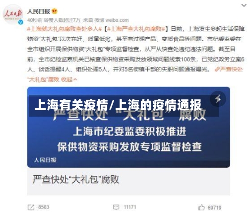 上海有关疫情/上海的疫情通报-第2张图片