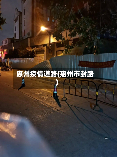 惠州疫情道路(惠州市封路)-第3张图片